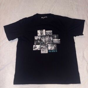 Final Fantasy VII 7 FF 35th Anniversary UT Uniqlo T-shirt Size XL Black